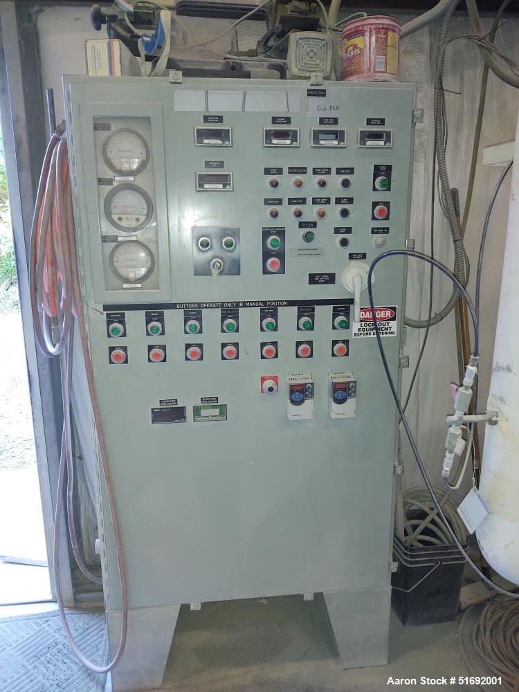 Used Mikro Mill, Model Model 10ACM, Carbon Steel. With Dust Collection system an