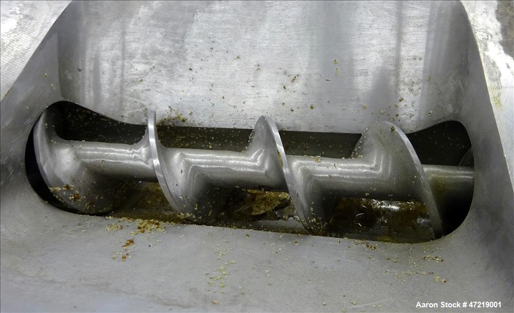 Used Mikro Pulverizer Hammer Mill, Model 1SH, 304 Stainless Steel