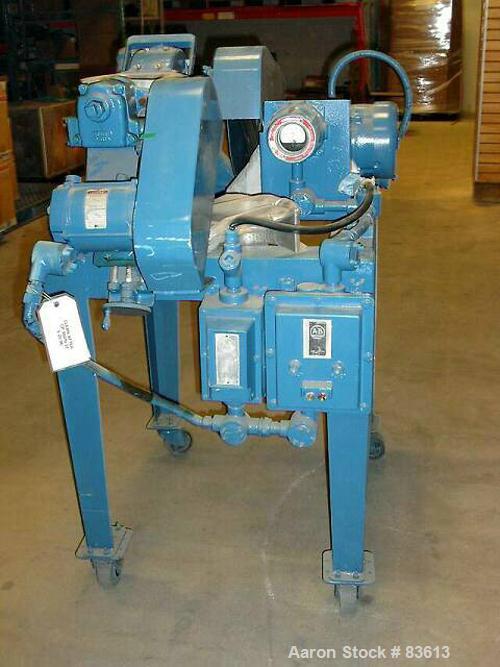 USED: Mikro pulverizer, model 1SH. 9750 rpm maximum.