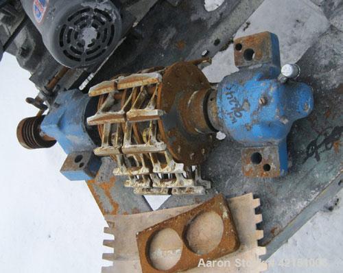 Used Mikro Pulverizer, Model 2DH, Carbon Steel. Rotor with (2) rows of swinging hammers. Dual screw feed driven by a 3/4 hp, 3/60/208-220/440 volt motor. Main drive is 15 hp, 3/60/208-220/440 volt mo...