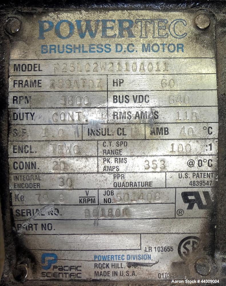 Used Hosakawa Mikropul Koln ACM 30 with PowerTec DC Motor