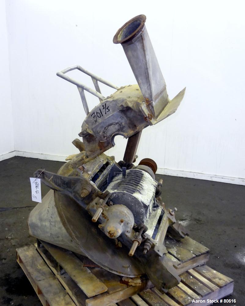 Used Stainless Steel Mikro Pulverizer, Model 3TH