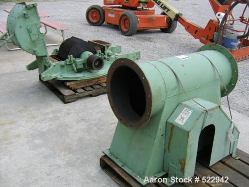 USED: Model 4 SCB Mikro Pulverizer. Multi "V" belt main drive withguard. Cast iron castings and steel rotor assembly. Multiple deflectorliner. 1/8" x 1" knife rotor. Designed for carbon black. Report...