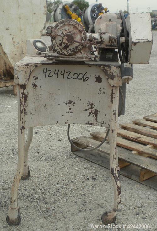 Used Carbon Steel Mikro Pulverizer Hammer Mill, model Bantam