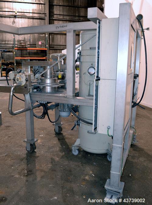 Used Neuman & Esser Impact Classifier System, 304 Stainless Steel. Consisting Of: (1) Radial Classifier, model SDR3.8-4.8BD, serial#z5520. Driven by a 3.45 kw, 3/60/460 volt, 3495 rpm motor, wheel dr...
