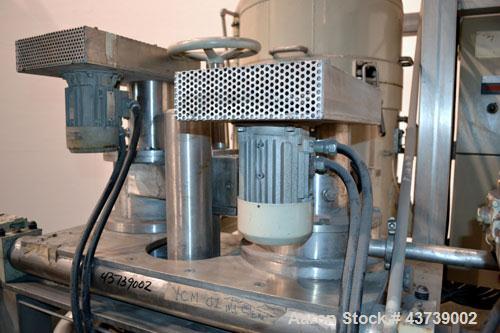 Used Neuman & Esser Impact Classifier System, 304 Stainless Steel. Consisting Of: (1) Radial Classifier, model SDR3.8-4.8BD, serial#z5520. Driven by a 3.45 kw, 3/60/460 volt, 3495 rpm motor, wheel dr...