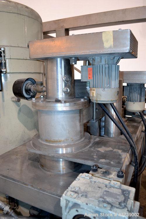 Used Neuman & Esser Impact Classifier System, 304 Stainless Steel. Consisting Of: (1) Radial Classifier, model SDR3.8-4.8BD, serial#z5520. Driven by a 3.45 kw, 3/60/460 volt, 3495 rpm motor, wheel dr...