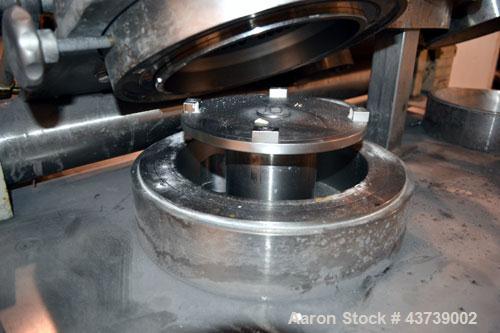 Used Neuman & Esser Impact Classifier System, 304 Stainless Steel. Consisting Of: (1) Radial Classifier, model SDR3.8-4.8BD, serial#z5520. Driven by a 3.45 kw, 3/60/460 volt, 3495 rpm motor, wheel dr...