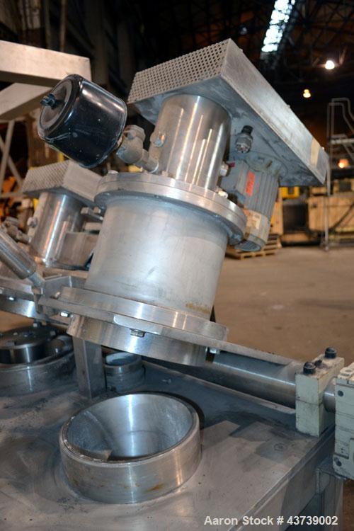 Used Neuman & Esser Impact Classifier System, 304 Stainless Steel. Consisting Of: (1) Radial Classifier, model SDR3.8-4.8BD, serial#z5520. Driven by a 3.45 kw, 3/60/460 volt, 3495 rpm motor, wheel dr...