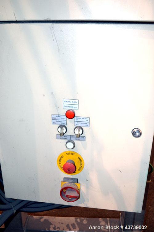 Used Neuman & Esser Impact Classifier System, 304 Stainless Steel. Consisting Of: (1) Radial Classifier, model SDR3.8-4.8BD, serial#z5520. Driven by a 3.45 kw, 3/60/460 volt, 3495 rpm motor, wheel dr...