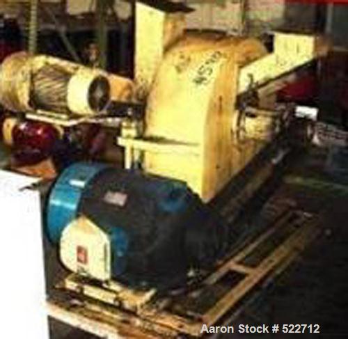 USED: Prater grinder/classifier mill, model CLM75, carbon steel construction. With approximate 9.5" x 9.5" feed opening into mill and 9.5" x 8" discharge from classifier. Swing open door for easy cle...