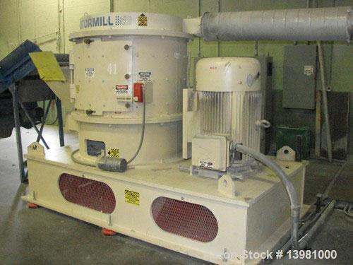 Used USED: Rotomill Model 500-5 300 HP Pulverizing Rotor. 
Includes RotorMill, model 4500-5, mfg 11/2004. 250 hp, 1784 rpm, 480 volt. 
Filter baghouse: Camcorp model 7BH8X56. 
Blower: Chicago size #I...