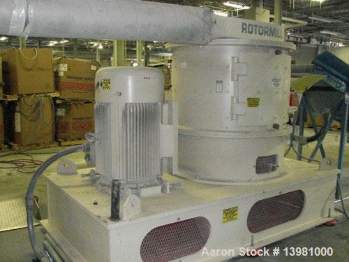 Used USED: Rotomill Model 500-5 300 HP Pulverizing Rotor. 
Includes RotorMill, model 4500-5, mfg 11/2004. 250 hp, 1784 rpm, 480 volt. 
Filter baghouse: Camcorp model 7BH8X56. 
Blower: Chicago size #I...