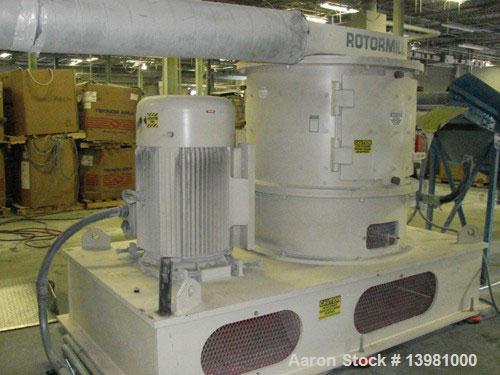 Used-USED: Rotomill Model 500-5 300 HP Pulverizing Rotor. 
Includes RotorMill, model 4500-5, mfg 11/2004. 250 hp, 1784 rpm, ...