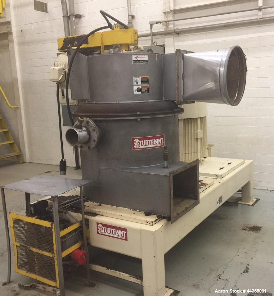 Used Stainless Steel Sturtevant Powderizer Model NSP-3