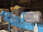 Used Hosokawa Micron Pulverizer, Model 3TH, stainless steel. Horizontal screw feeder with drive.
