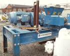 Used Hosokawa Micron Pulverizer, Model 4TH, Carbon Steel. Triple horizontal screw feeder with motor, 100 hp main drive, 3450 rpm rotor speed, triple horizontal screw feeder with .75 hp feeder drive, ...