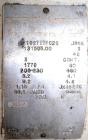 Used Mikro Pulverizer Hammer Mill, Model 4TH, Carbon Steel. 20