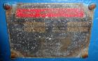 Used Hosokawa Mikropul Pulverizer, Model 60ACM, Carbon Steel. Approximate 31-1/2