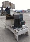 Used Mikro Air Classifying Mill, Model 60ACM, Carbon Steel. Approximate 30’’ diameter grinding chamber. Maximum rotor speed 3000 rpm, driven by a 100 hp, 3/60/460 volt, 1750 rpm motor. Top mounted se...