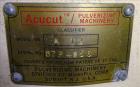 Used: Micron Powder Systems (Majac) model A-12 Accucut classifier