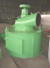 USED: Micron separator air classifier, MS-5H. Includes header assembly with pillow block assembly, outlet for fines, and motor base.Upper housing with inspection door and supports. Middle housing wit...