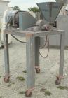 Used Mikro Pulverizer Hammer Mill, model 1SH, carbon steel. Approximate 8