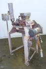 Used Mikro Pulverizer Hammer Mill, Model 1SH, 304 Stainless Steel. Approximately 8