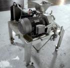 Used Mikro Pulverizer, Model 2DH. 316 Stainless steel construction, twin horizontal screw feeder with 0.5 hp drive, on stainless steel base with 20 hp 230/460 volt main drive, XP design, serial# 5930...