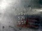 Used Mikro Pulverizer, Model 2DH. 316 Stainless steel construction, twin horizontal screw feeder with 0.5 hp drive, on stainless steel base with 20 hp 230/460 volt main drive, XP design, serial# 5930...