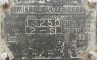 Used Mikro Pulverizer Hammer Mill, model 2SI, carbon steel. Approximate 12