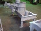 Used Mikro Air Classifying Mill, model 30 ACM, carbon steel. Approximate 30’’ diameter grinding chamber. Rotor speed 4320 to 5770 rpm, driven by a 30 hp, 3/60/230/460 volt motor. Separator wheel 600 ...