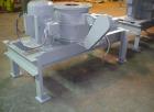Used Mikro Air Classifying Mill, model 30 ACM, carbon steel. Approximate 30’’ diameter grinding chamber. Rotor speed 4320 to 5770 rpm, driven by a 30 hp, 3/60/230/460 volt motor. Separator wheel 600 ...