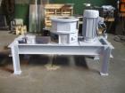 Used Mikro Air Classifying Mill, Model 30 ACM, Carbon Steel. Approximate 30’’ diameter grinding chamber. Rotor speed 4320 to 5770 rpm, driven by a 30 hp, 3/60/230/460 volt motor. Separator wheel 600 ...