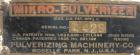 Used Mikro Pulverizer, Carbon Steel. Approximate 20