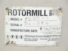 Used-USED: Rotomill Model 500-5 300 HP Pulverizing Rotor. 
Includes RotorMill, model 4500-5, mfg 11/2004. 250 hp, 1784 rpm, ...