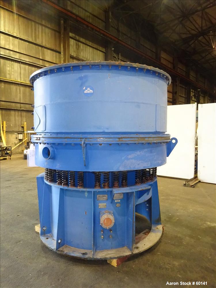 Used Stainless Steel Sweco Vibro Energy Dry Grinding Mill, Model DM70-RC