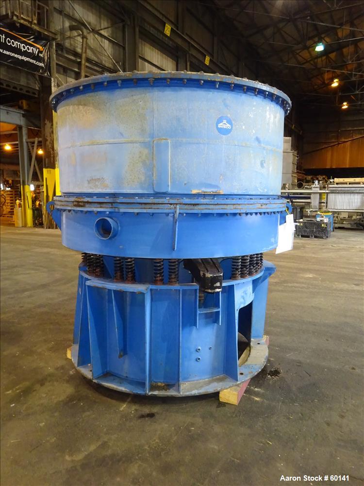 Used Stainless Steel Sweco Vibro Energy Dry Grinding Mill, Model DM70-RC