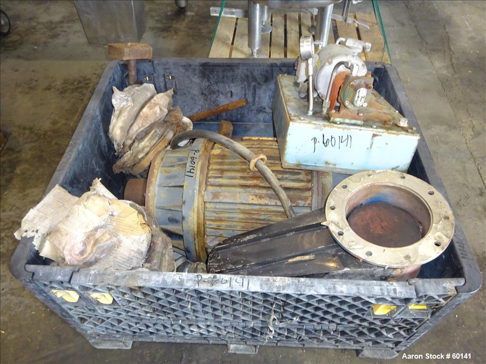 Used Stainless Steel Sweco Vibro Energy Dry Grinding Mill, Model DM70-RC