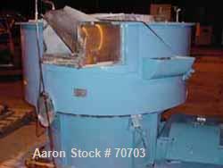 Used: Carbon Steel Sweco Continuous Vibro Energy Finishing Mill, Model FMS-14LR