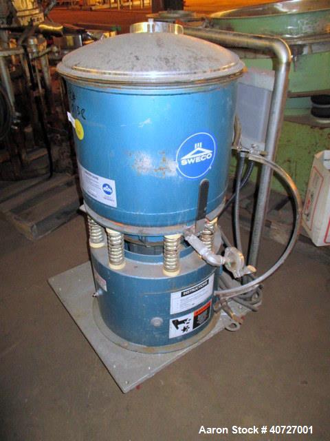 Used Sweco Vibro Energy Grinding Mill, model GM18