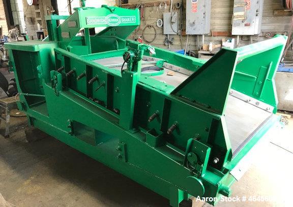 Used Derrick 4' x 8' High Frequency Sandwich Shaker Screen