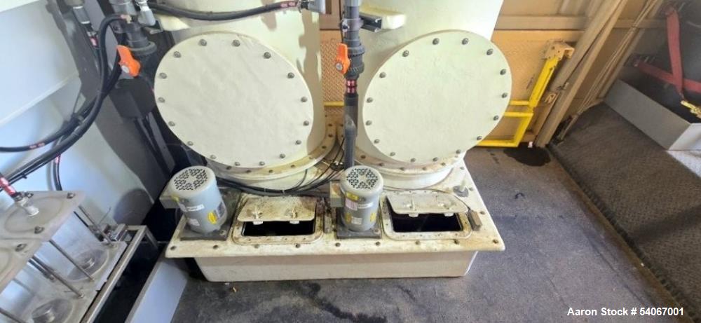 Used Trailerized Silver Refining System | Amprep Maxxi-Cell | Fume Scrubber | Diesel Generator | Mobile Lab
