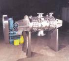 Unused-NEW: Aaron Process Equipment 12 cubic foot, 340 liter, plow mixer inT304SS all over and polished to a #4, 150-180, grit finish. 24