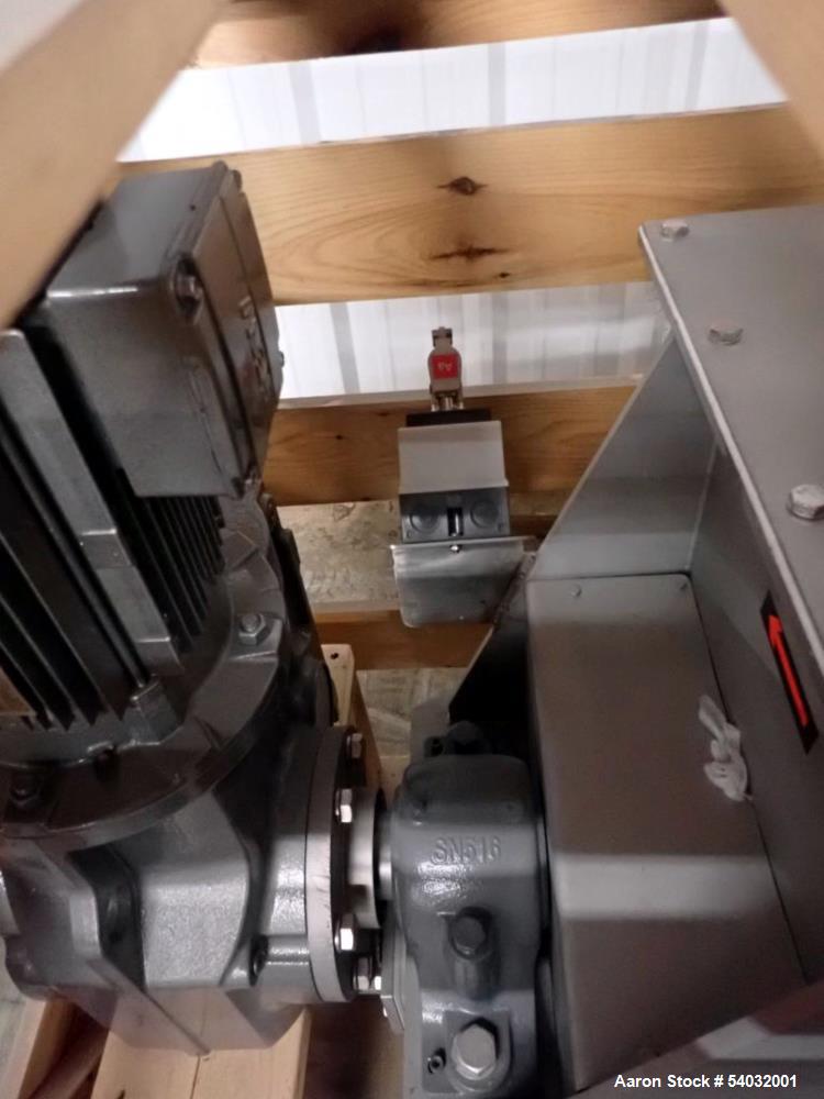 Used Kason Ribbon Blender, Stainless steel. Cat No. SEW Drive KA87DRN100L4/DH; Tag: 334848