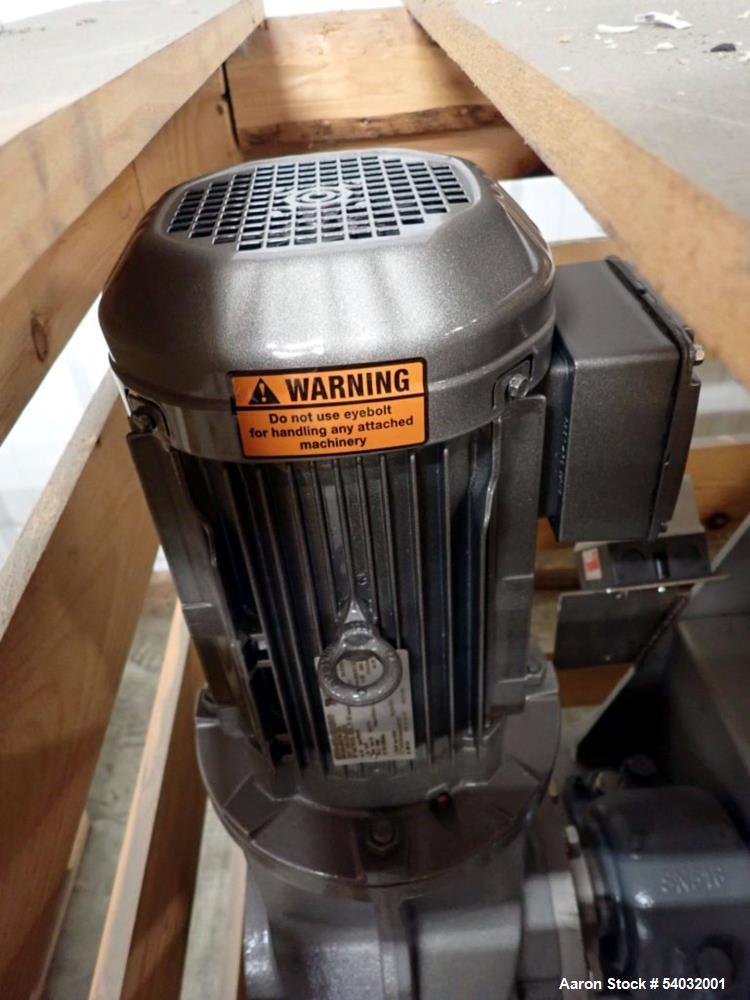 Used Kason Ribbon Blender, Stainless steel. Cat No. SEW Drive KA87DRN100L4/DH; Tag: 334848