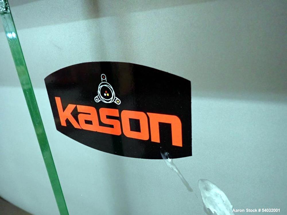 Used Kason Ribbon Blender, Stainless steel. Cat No. SEW Drive KA87DRN100L4/DH; Tag: 334848