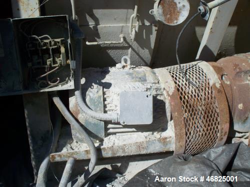 Used Continental Rollo-Mixer, Model 62-50 Carbon Steel Product Contact. Nominal Capacity of 2 tons for product density of 90 lbs./cu. ft. Load volume of 50 cu. ft. Max. load weight of 7200 lbs. for b...
