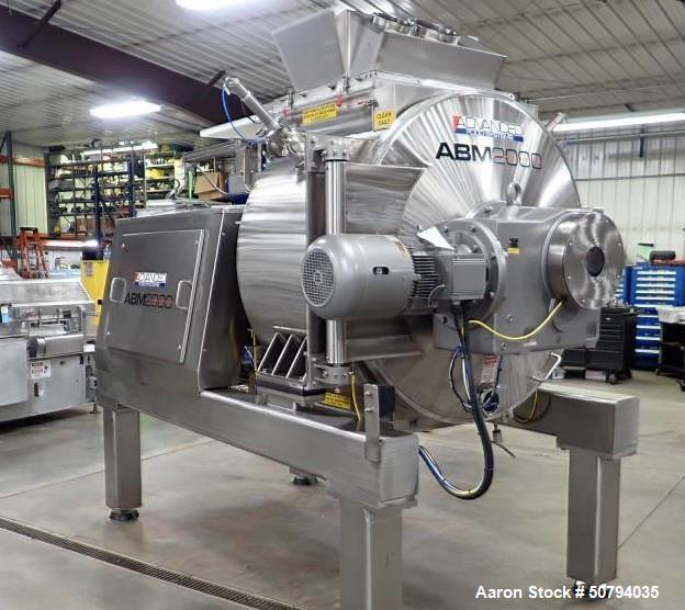 Advanced Food Systems 2000 lb High Speed Batch Mixer