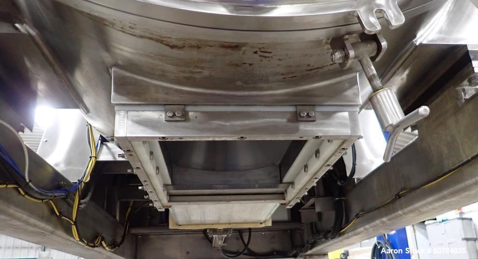 Advanced Food Systems 2000 lb High Speed Batch Mixer